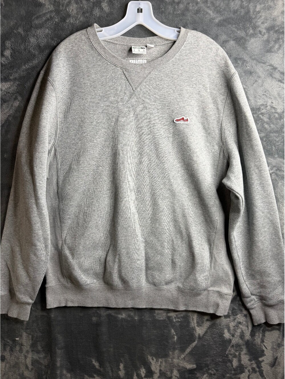 Puma Suede Logo Crew Neck Sweatshirt Mens XL